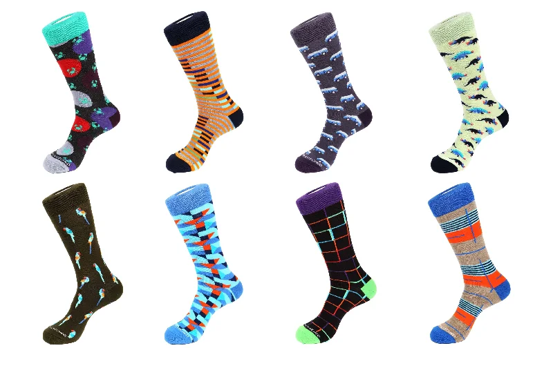 Women's anti - odor socks for long - day freshness8 Pair Combo Pack Socks