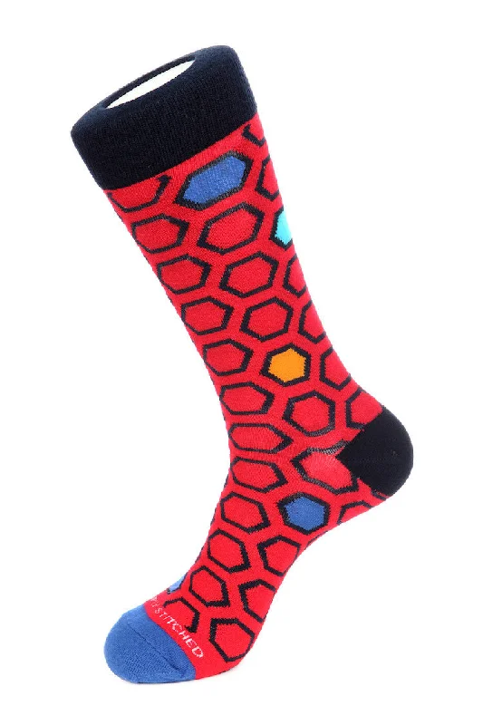 Women's thermal socks for cold weatherHexagon Sock