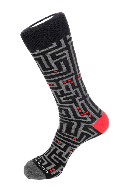 Women's cushioned sole socks for shock absorptionBall Drip Sock