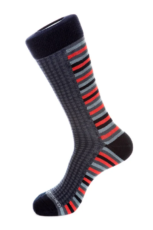 Women's nylon - reinforced socks for durabilityMixed Herringbone Sock