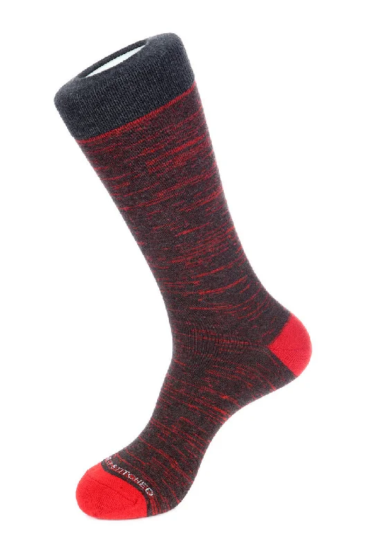 Women's cashmere - blend socks for extra softnessMelange Sock