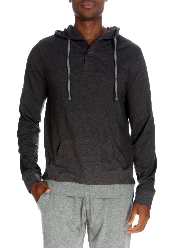 Women's ankle socks with a frilly edgeHenley Hoodie With Contrasted Cuff