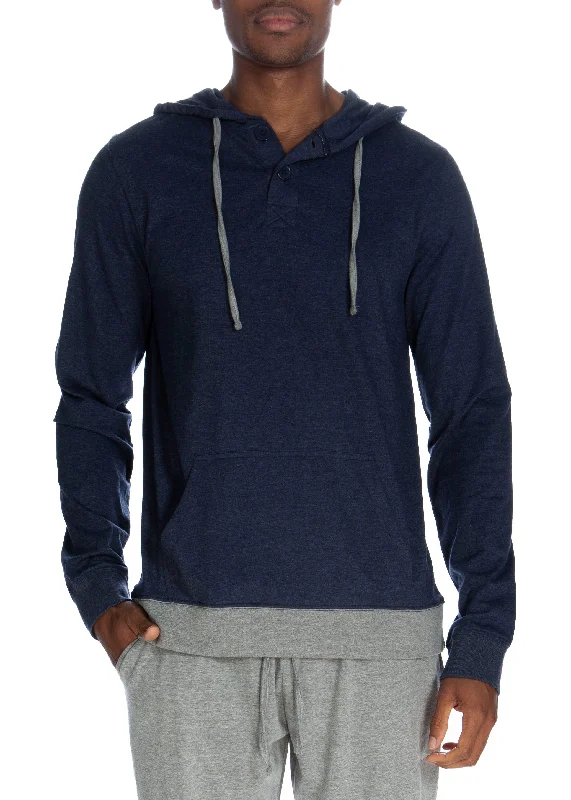 Women's ankle socks with a frilly edgeHenley Hoodie With Contrasted Cuff