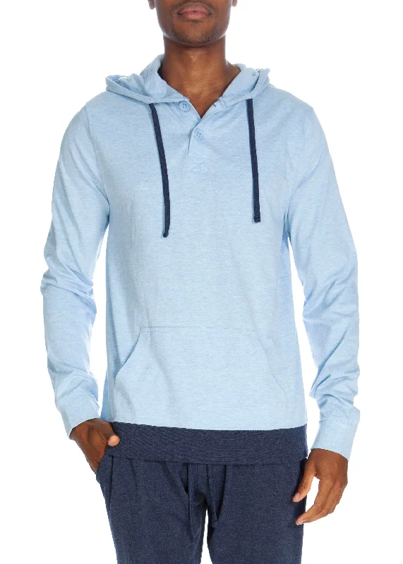 Women's moisture - wicking socks for sportsHenley Hoodie With Contrasted Cuff