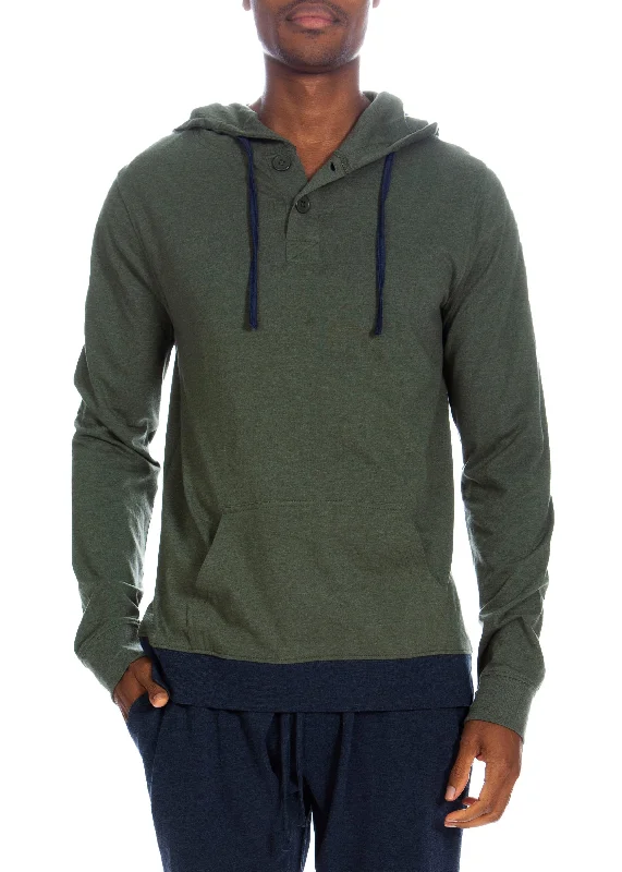 Women's arch - support socks for better comfortHenley Hoodie With Contrasted Cuff