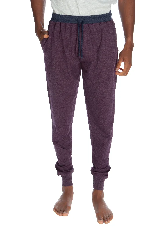 Women's cable - knit ankle socks for a cozy styleContrasted Waistband Cuffed Jogger