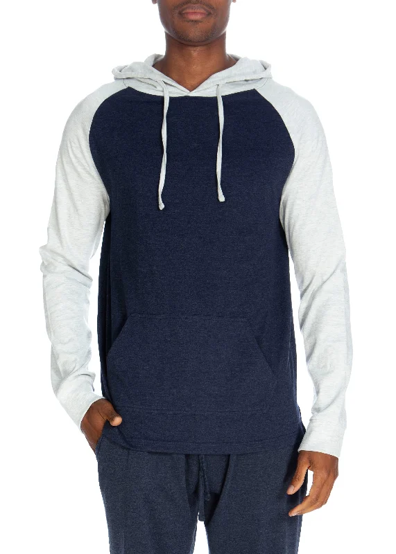 Women's ankle socks with a frilly edgePullover Raglan Hoodie  - Cotrasted Sleeves