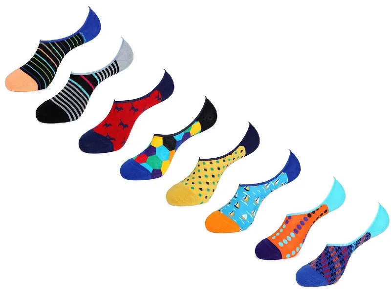 Women's leather - look socks for an edgy styleNo Show Value Pack
