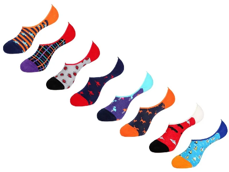 Women's ankle socks with a frilly edgeNo Show Value Pack