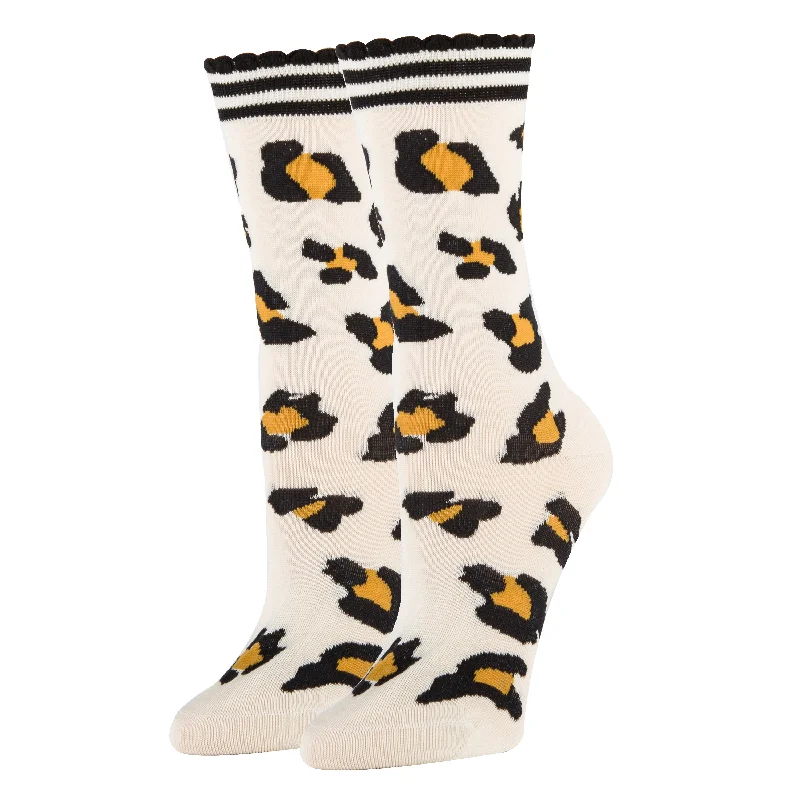 Women's cotton blend socks for breathabilityWild Call