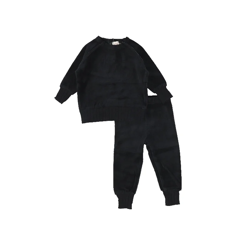 Tights with Bow DetailsAnalogie Velour Set - Black AW20