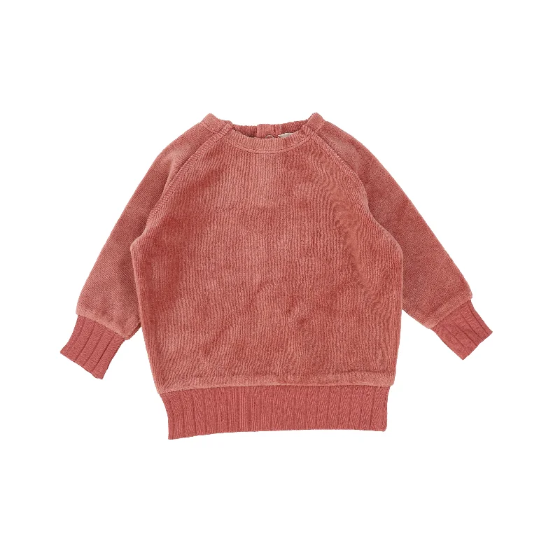 Sparkle Tights for PartiesAnalogie Velour Sweater - Sunset Rose AW20