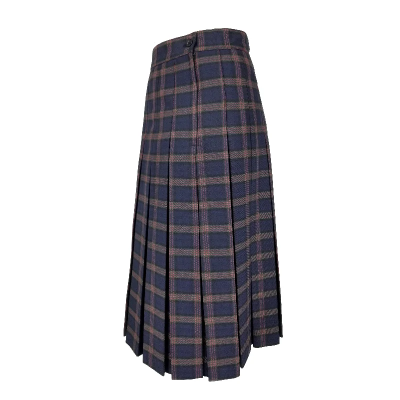 Women's Thermal TightsBetty Z Ladies Box Pleat Skirt - Plaid PR2