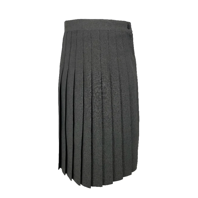 Women's Maternity TightsBetty Z Ladies Sewn Down Skirt - Charcoal Poly SHORTER Lengths