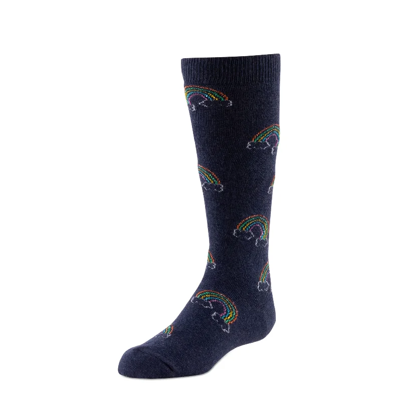 Tights with Suspender BeltsBimbam Rainbow Knee Socks