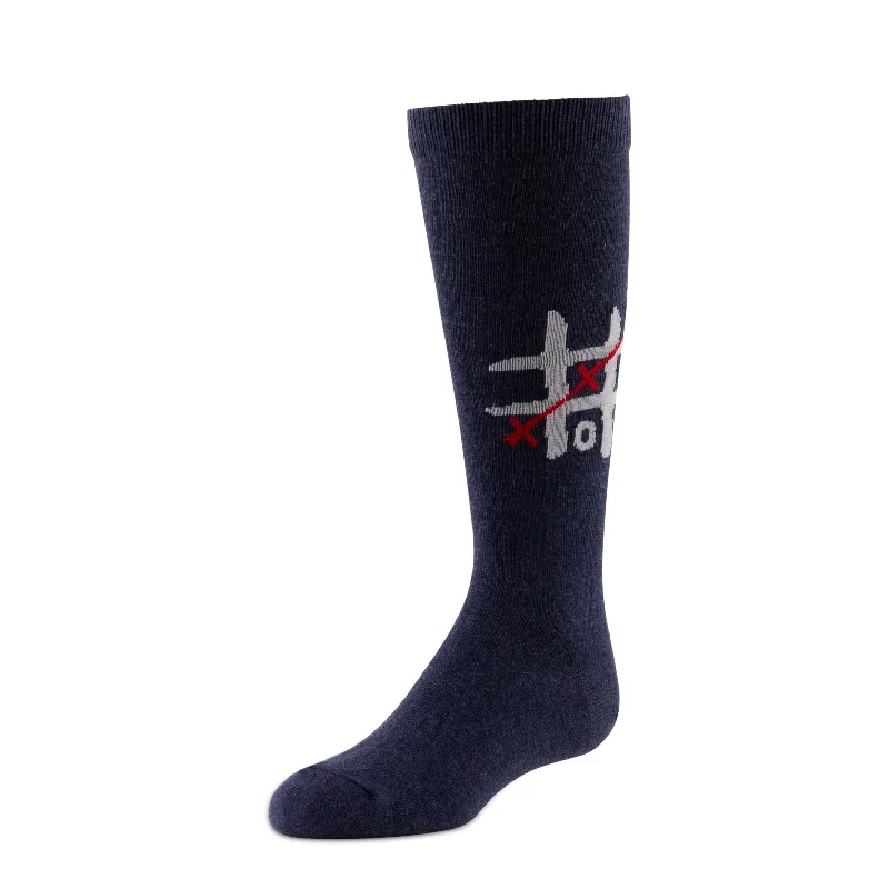 Women's Athletic TightsBimbam Tic Tac Toe Knee Socks