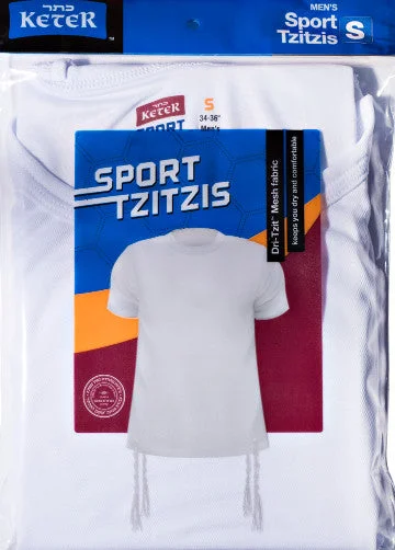 Tights with Bow DetailsKeter Men's Sports Tzitzit - White
