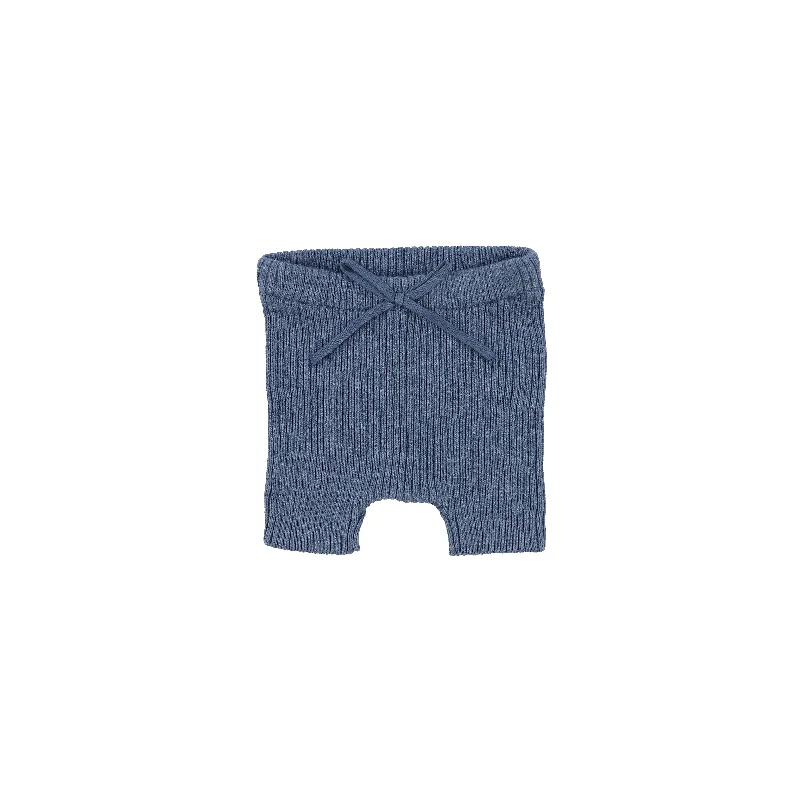 Women's Tights with PatternsAnalogie Knit Shorts - Blue