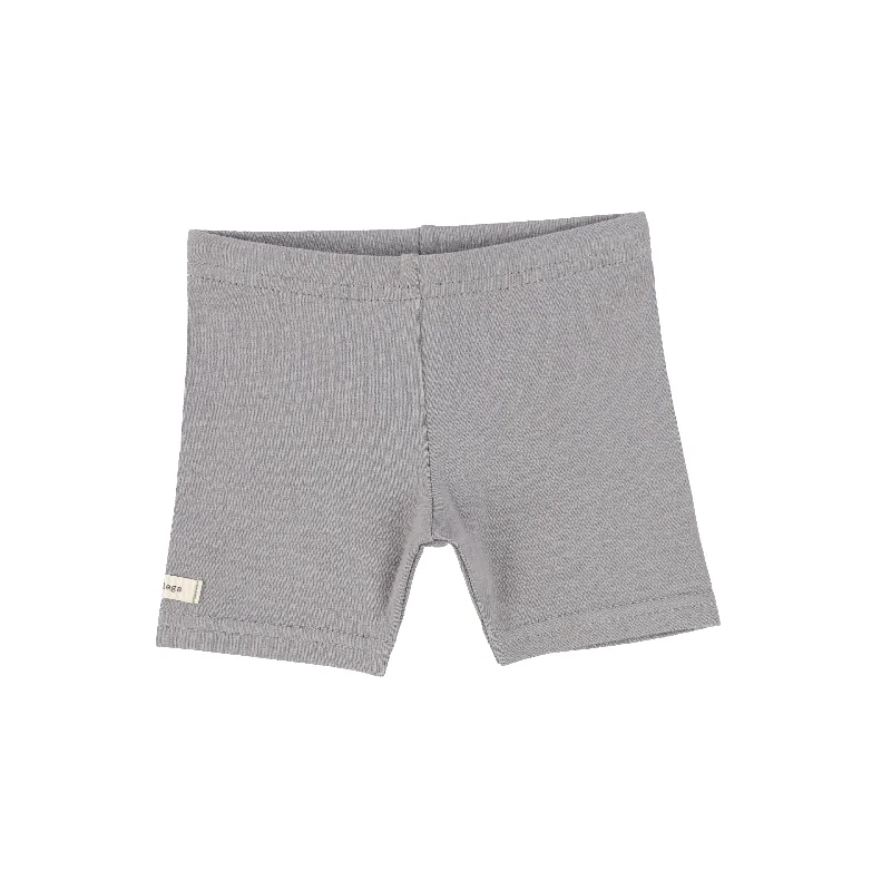 Patterned Tights for WomenLil Legs Biker Shorts - Dark Grey