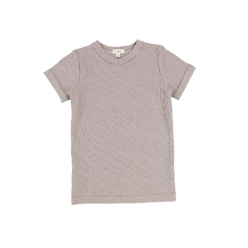 Women's Fishnet TightsLil Legs Boys V-Tee - Taupe