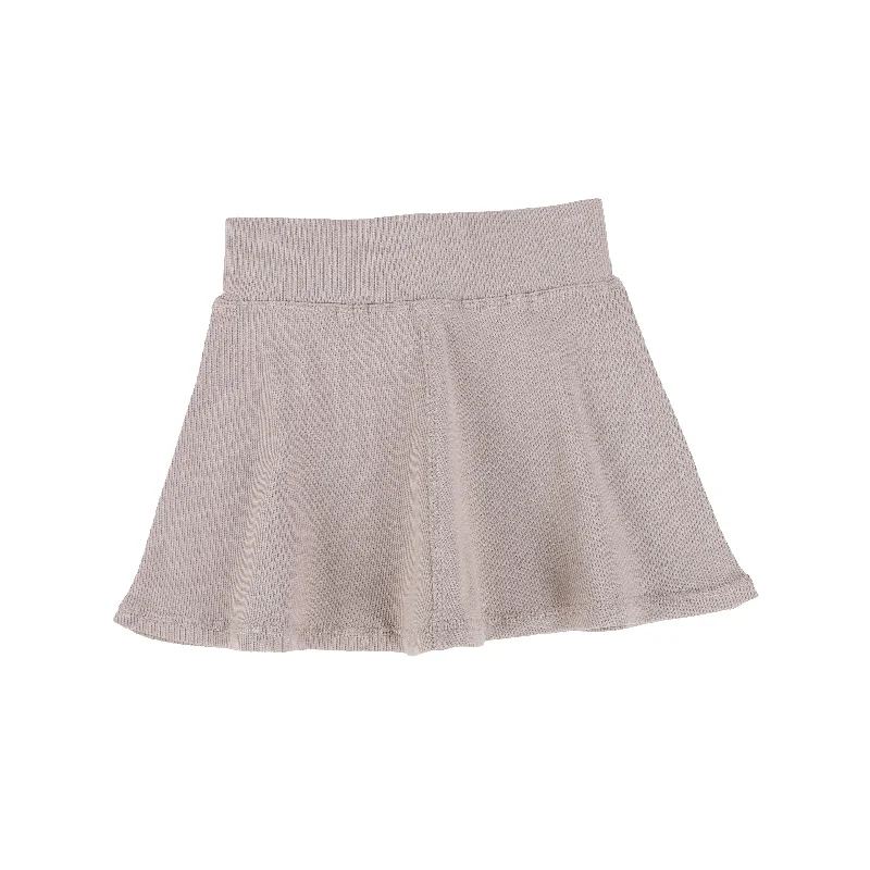 Women's Striped TightsLil Legs Ribbed Skirt - Taupe