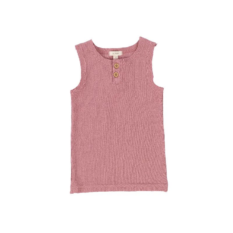 Lace Tights for WomenLil Legs Ribbed Tank - Blush
