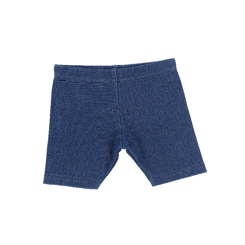 Cotton Tights for ComfortLil Legs Shorts - Midwash