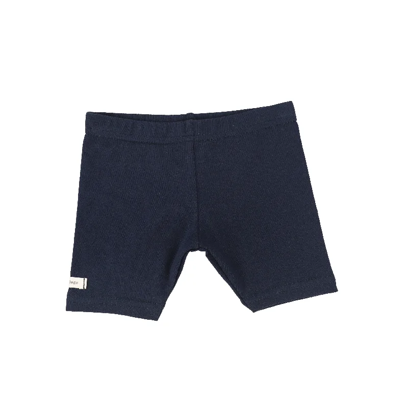 Women's Knee-High TightsLil Legs Shorts - Navy