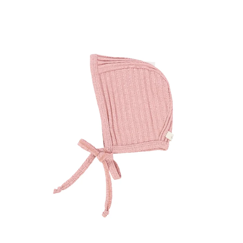 Women's Tights with PatternsLil Legs Wide Ribbed Bonnet - Barely Blush