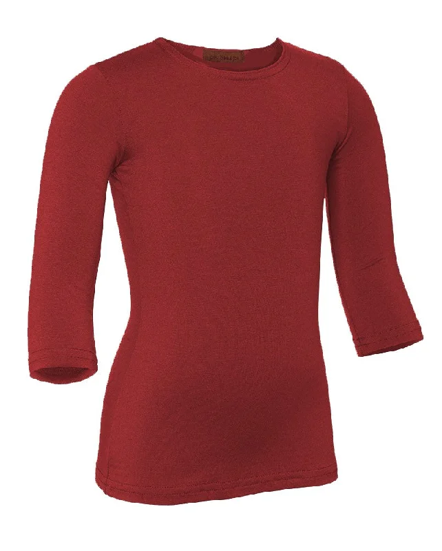 Tights with Cut-Outs for WomenPB&J Girls Cotton 3/4 Sleeve Shell - Red