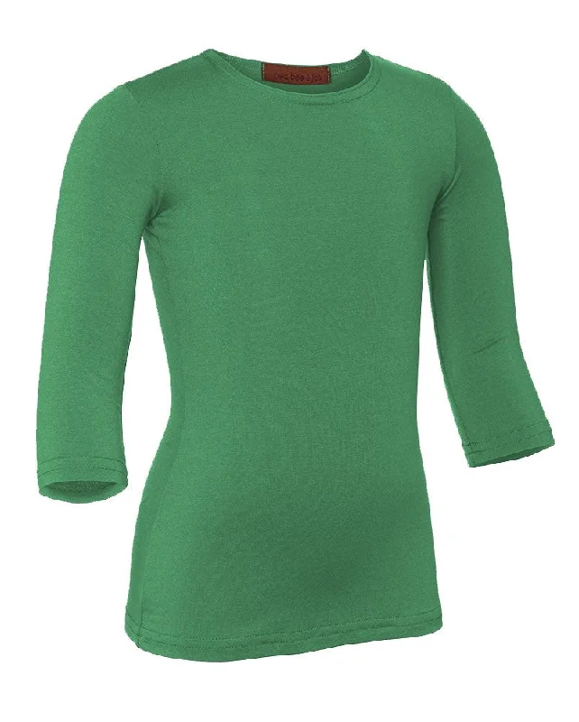 Women's Tights with Lace TrimPB&J Girls Cotton 3/4 Sleeve Shell - Seafoam
