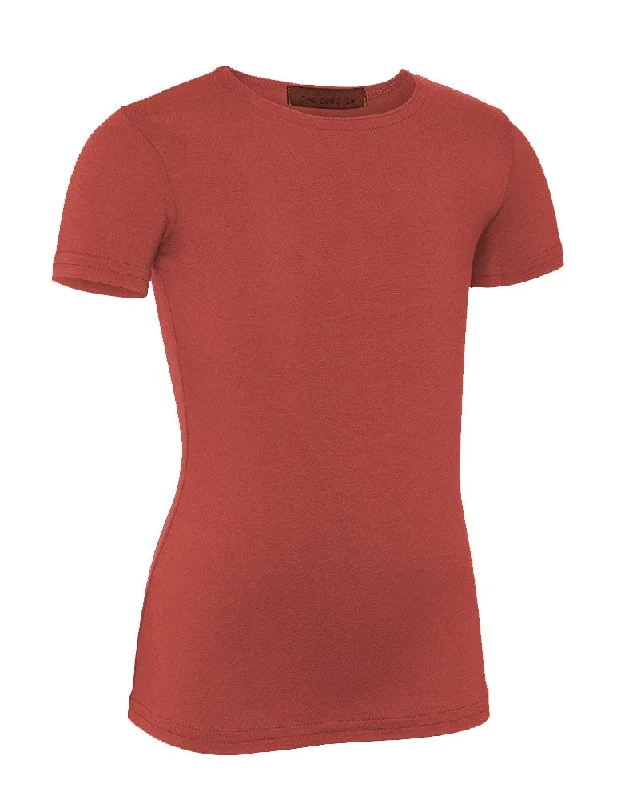 Women's Opaque TightsPB&J Girls Cotton Short Sleeve Shell - Tomato