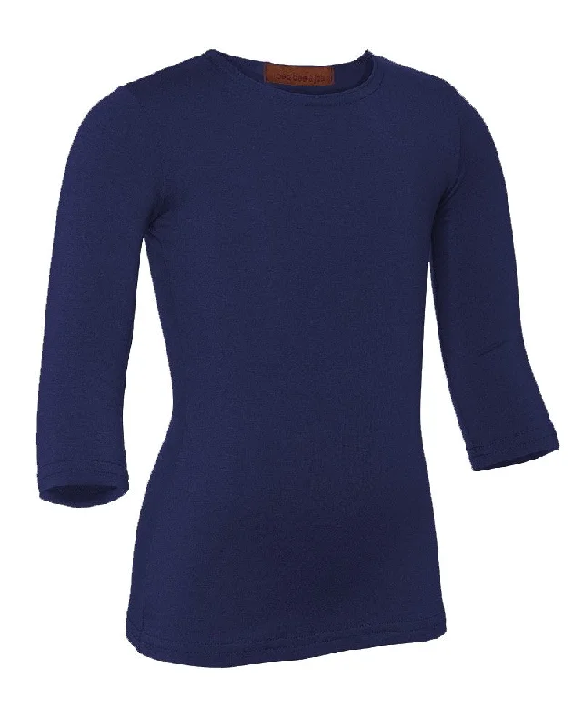 Semi-Opaque Tights for WomenPB&J Girls Lycra 3/4 Sleeve Shell - Royal Blue