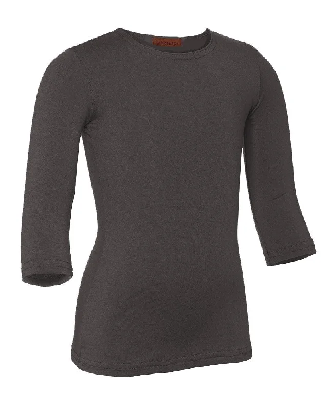 Women's Glitter TightsPB&J Girls Lycra 3/4 Sleeve Shell - Slate