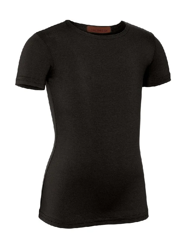 Patterned Tights for WomenPB&J Girls Lycra Short Sleeve Shell - Black