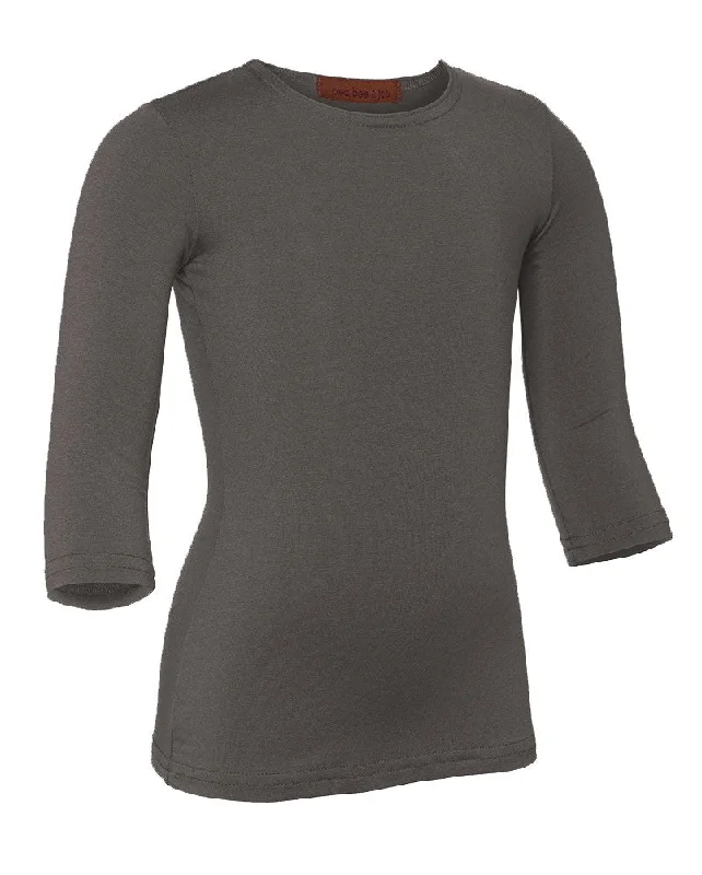 Breathable Tights for WomenPB&J Girls Modal 3/4 Sleeve Shell - Ash