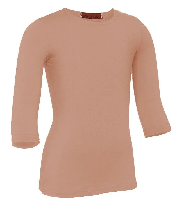 Embellished Tights for WomenPB&J Girls Modal 3/4 Sleeve Shell - Blush
