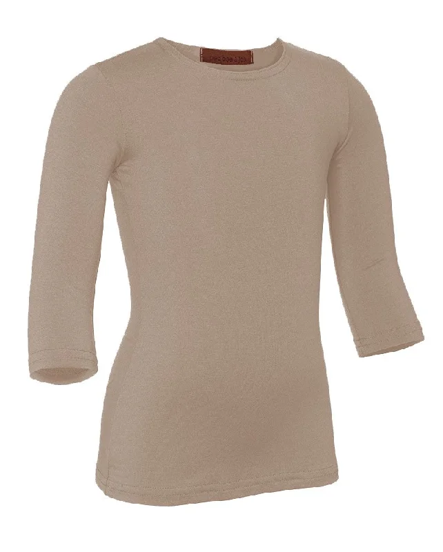 Velvet Tights for WomenPB&J Girls Modal 3/4 Sleeve Shell - Winter Rose