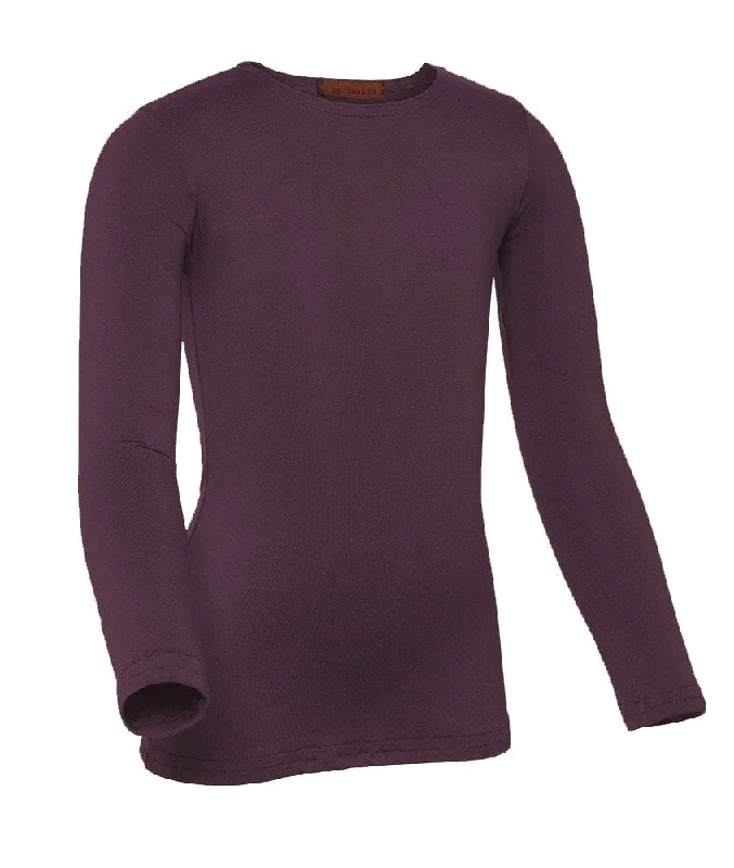 Embellished Tights for WomenPB&J Girls Modal Long Sleeve Shell - Purple