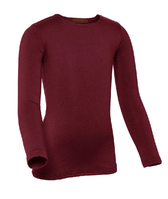 Tights for Dance PerformancesPB&J Girls Modal Long Sleeve Shell - Ruby