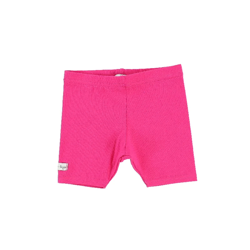 Tights with Floral DesignsLil Legs Shorts - Fuschia
