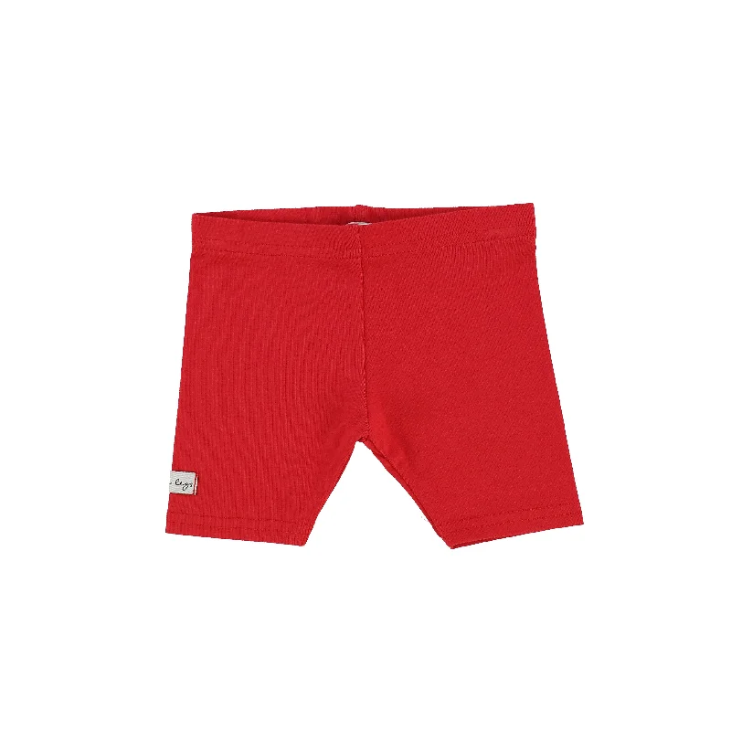 Thigh-High Tights for WomenLil Legs Shorts - Red