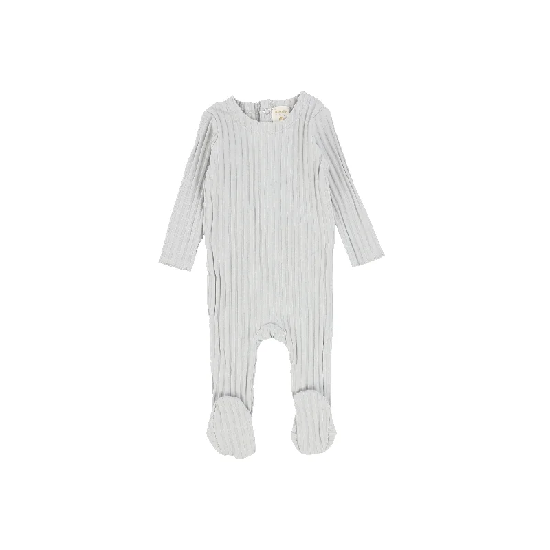 Women's Retro TightsAnalogie Wide Rib Footie - Grey