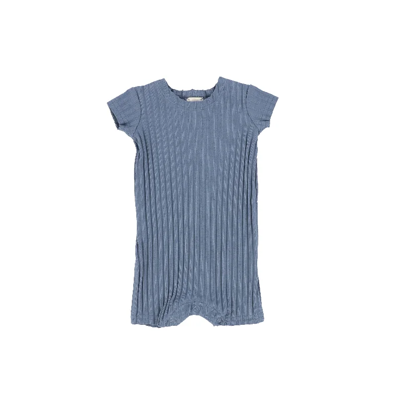 Tartan Tights for WomenAnalogie Wide Rib Romper - Deep Blue