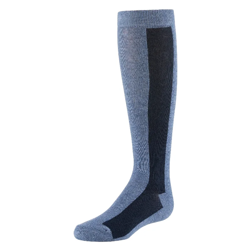 Women's Control Top TightsZubii Bar Pattern Knee Socks