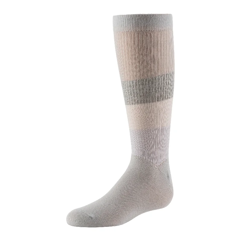 Tights with Back Seam for WomenZubii Shades of Ribbed Knee Socks