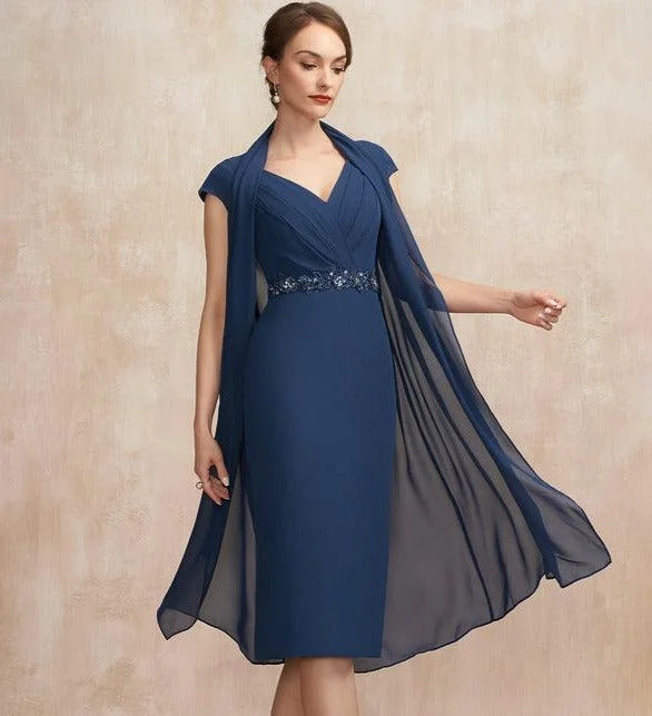 Maxi dresses with a ruffled neckline for a charming look Formal Short Cocktail Dress Sale