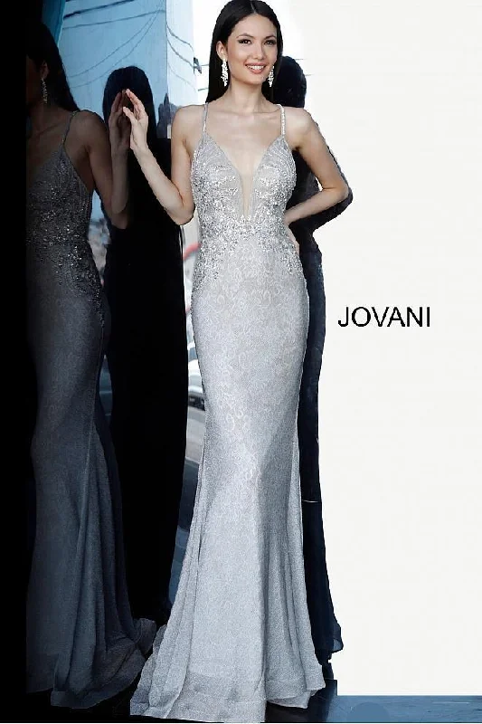 Maxi dresses with thin spaghetti straps for a delicate and feminine feel Jovani 03167 Fitted Long Prom Dress Maxi dresses with thin spaghetti straps for a delicate and feminine feel Jovani 03167 Fitted Long Prom Dress