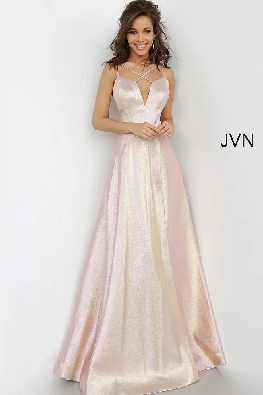 Maxi dresses with a cinched waist for a defined silhouette Jovani Long Formal Prom Dress Sale