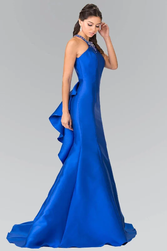 Maxi dresses with thin spaghetti straps for a delicate and feminine feel Long Fitted Prom Dress Sale